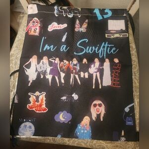 Taylor Swift Pull String Bag